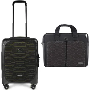 Lamborghini Fastrack Cabin Trolley & Surcloud Ultra light Brief-Case Lamborghini Fastrack Cabin Trolley & Surcloud Ultra light Brief-Case