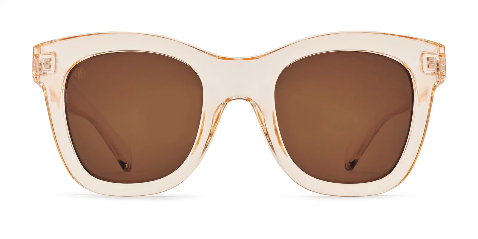 Lido Polarized Sunglasses - Champagne / Brown 12