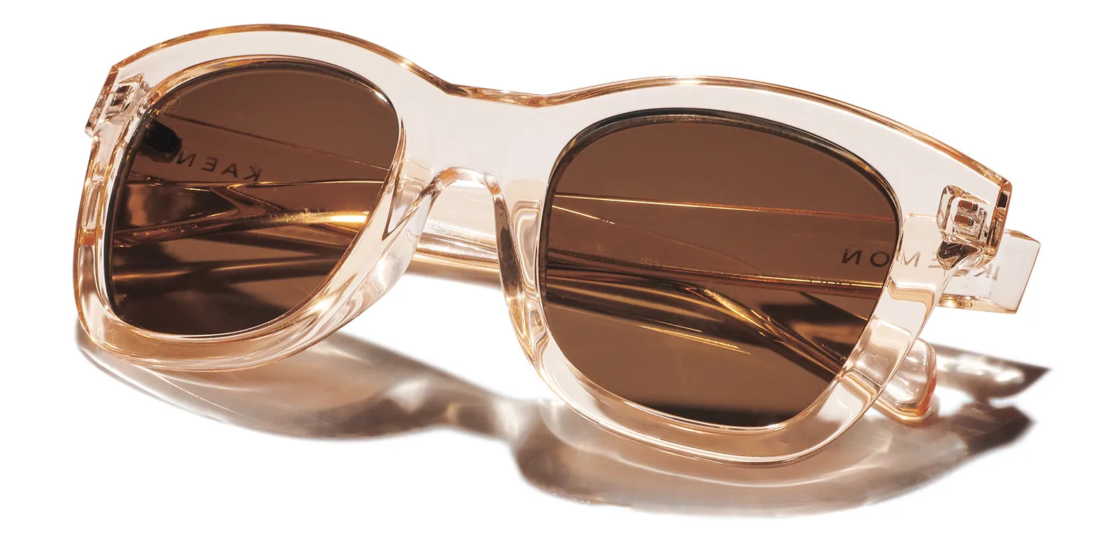 Lido Polarized Sunglasses - Champagne / Brown 12
