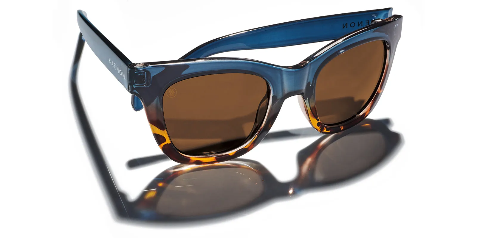Lido Polarized Sunglasses - Deep Purple Tortoise / Brown 12