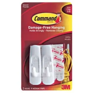 Medium Utility Hooks, 2-Pk. Medium Utility Hooks, 2-Pk.