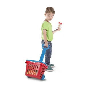 Melissa & Doug Fill & Roll Grocery Basket Play Set Melissa & Doug Fill & Roll Grocery Basket Play Set