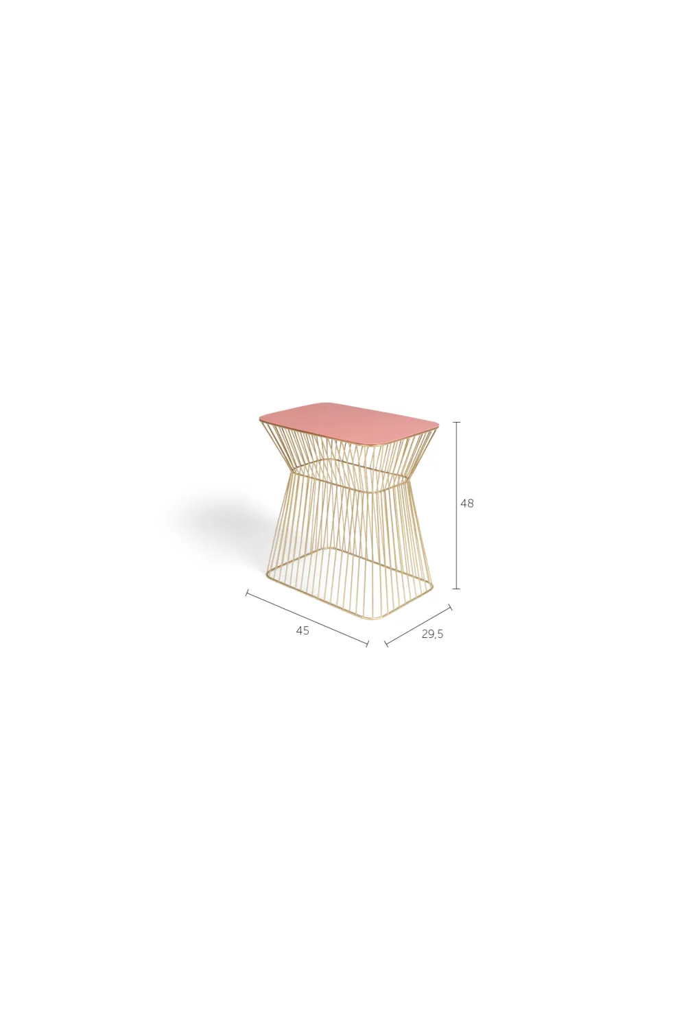 Modern Glam Side Table | Bold Monkey No Offence