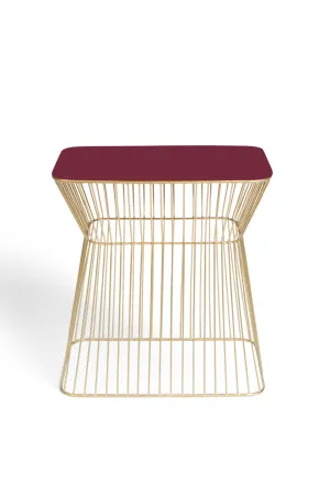 Modern Glam Side Table | Bold Monkey No Offence Modern Glam Side Table | Bold Monkey No Offence