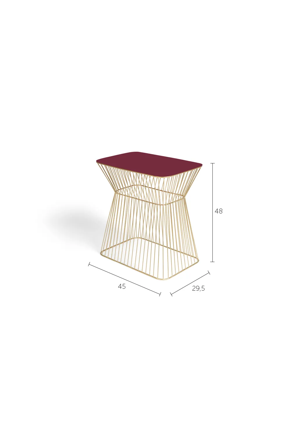 Modern Glam Side Table | Bold Monkey No Offence