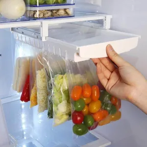 Multi Zip-bag Hanging Fridge Organizer Tray Multi Zip-bag Hanging Fridge Organizer Tray