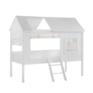 'My Den' Cabin Bed White - Single Size 'My Den' Cabin Bed White - Single Size