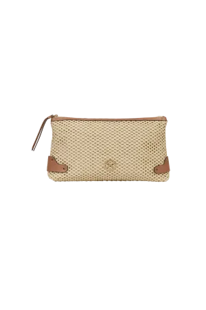 Natasha Necessaire Clutch - Off White Natasha Necessaire Clutch - Off White