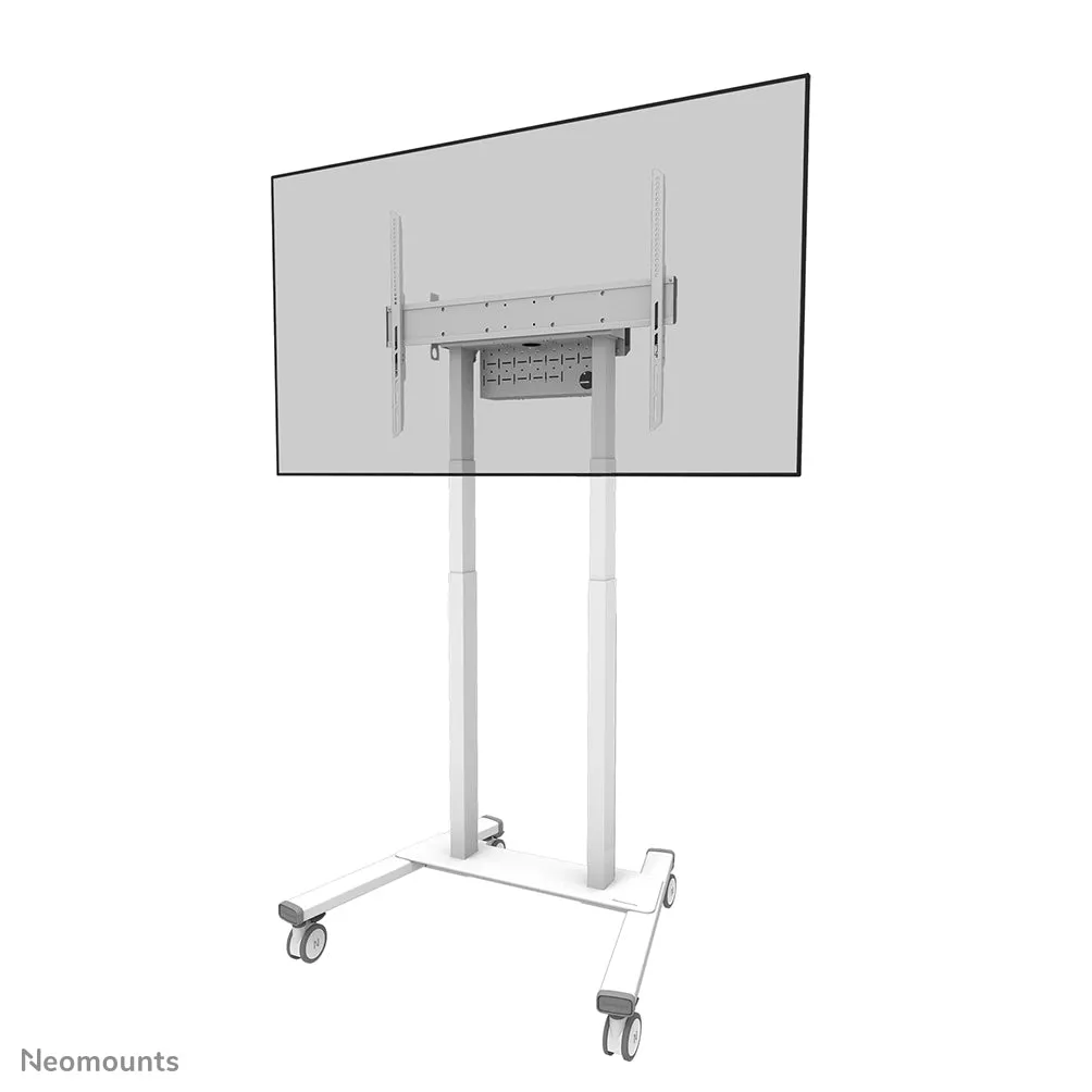 Neomounts Fl55-875Wh1 - Cart - For Flat Panel - Motorised - Lockable - Steel - White - Screen Size: 55"-100" - For Neomo