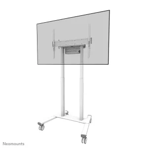 Neomounts Fl55-875Wh1 - Cart - For Flat Panel - Motorised - Lockable - Steel - White - Screen Size: 55"-100" - For Neomo Neomounts Fl55-875Wh1 - Cart - For Flat Panel - Motorised - Lockable - Steel - White - Screen Size: 55"-100" - For Neomo