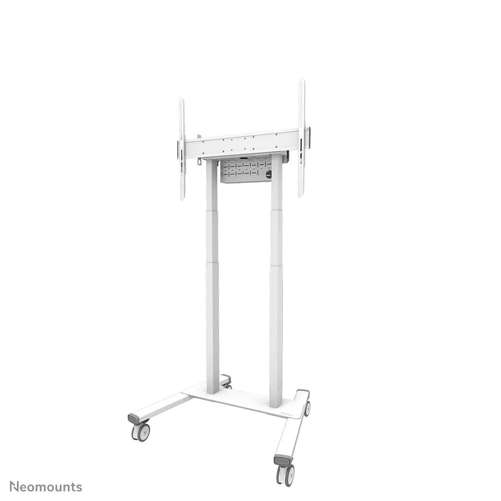 Neomounts Fl55-875Wh1 - Cart - For Flat Panel - Motorised - Lockable - Steel - White - Screen Size: 55"-100" - For Neomo