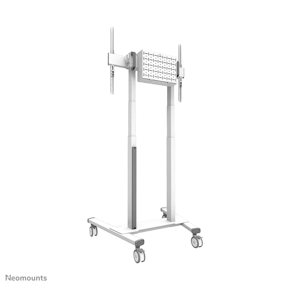 Neomounts Fl55-875Wh1 - Cart - For Flat Panel - Motorised - Lockable - Steel - White - Screen Size: 55"-100" - For Neomo