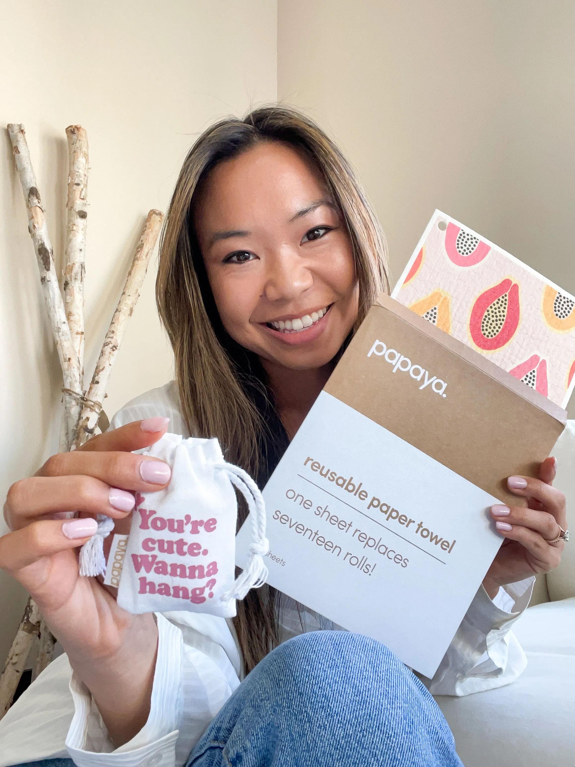 Papaya Reusable Towels