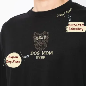 Personalized Best Border Collie Dog Mom Ever Shirt Personalized Best Border Collie Dog Mom Ever Shirt