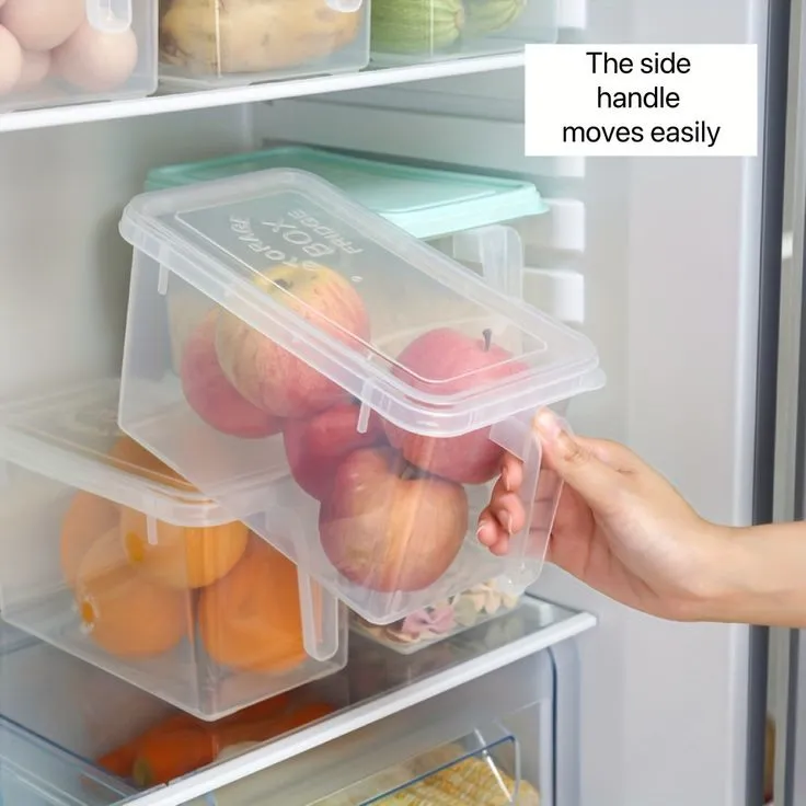 Plastic Rectangular Refrigerator Storage Box