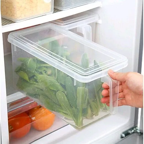 Plastic Rectangular Refrigerator Storage Box