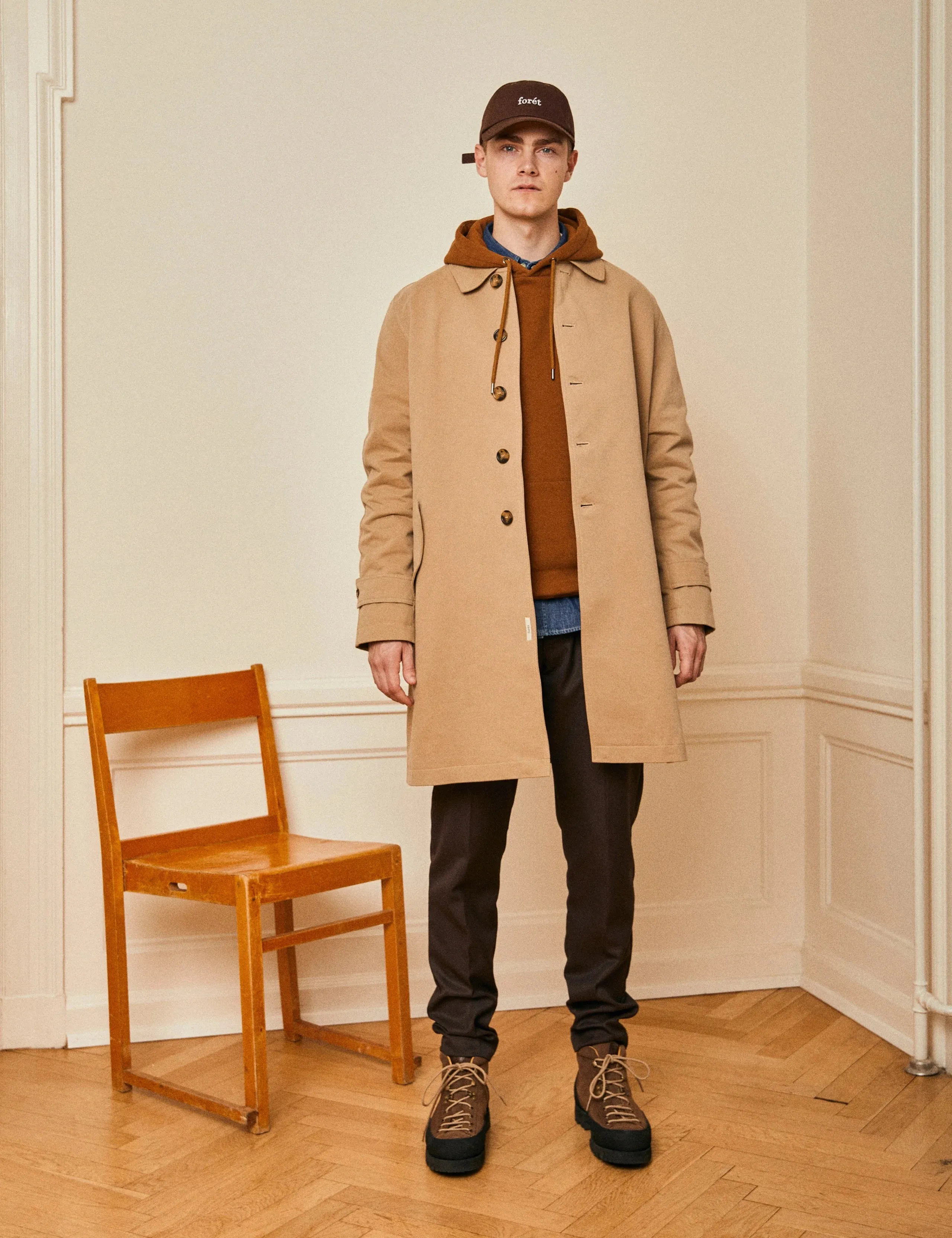 Pond Suit Pants (Brown)