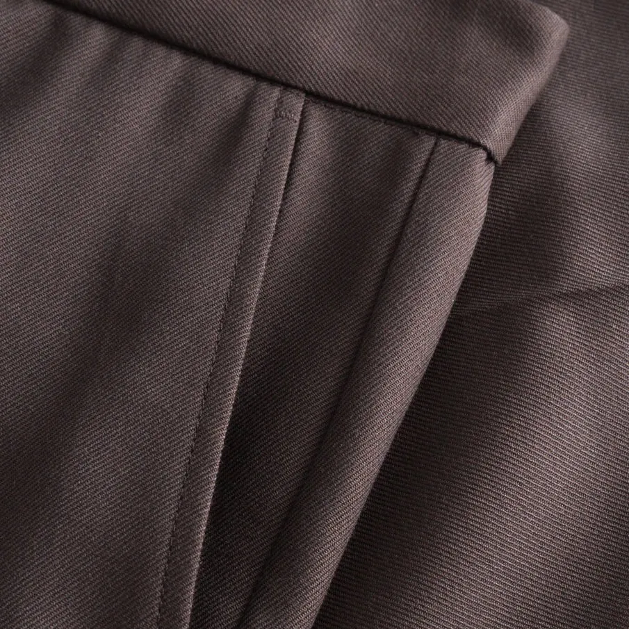 Pond Suit Pants (Brown)