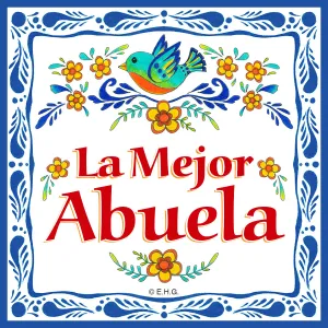 "La Mejor Abuela Gifts" Magnet Kitchen Magnet Tile "La Mejor Abuela Gifts" Magnet Kitchen Magnet Tile