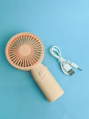 Rechargeable Mini Portable Fan Pink KTY80 Rechargeable Mini Portable Fan Pink KTY80