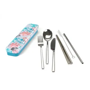 Retrokitchen Carry Your Cutlery - Palm Fronds Retrokitchen Carry Your Cutlery - Palm Fronds
