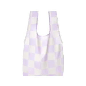 Reusable Bag (Checkmate Lilac) Reusable Bag (Checkmate Lilac)