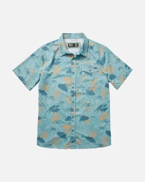 Salty Crew Feeding Frenzy Shirt Salty Crew Feeding Frenzy Shirt