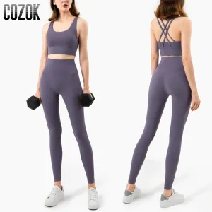 Seamless Yoga Set Gym Fitness Clothing Women Workout Set Seamless Yoga Set Gym Fitness Clothing Women Workout Set