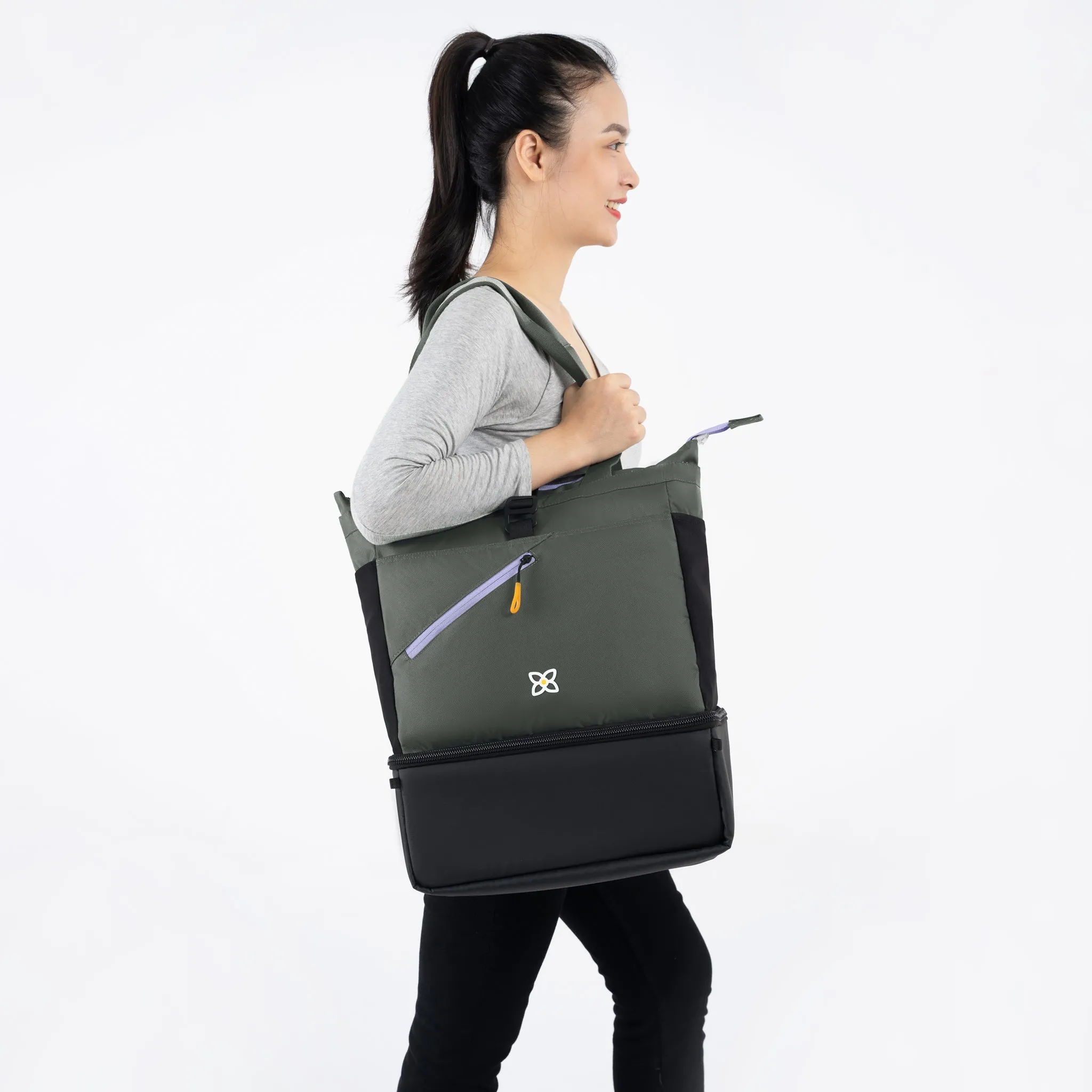 Sherpani Terra Cooler Tote/ Backpack juniper