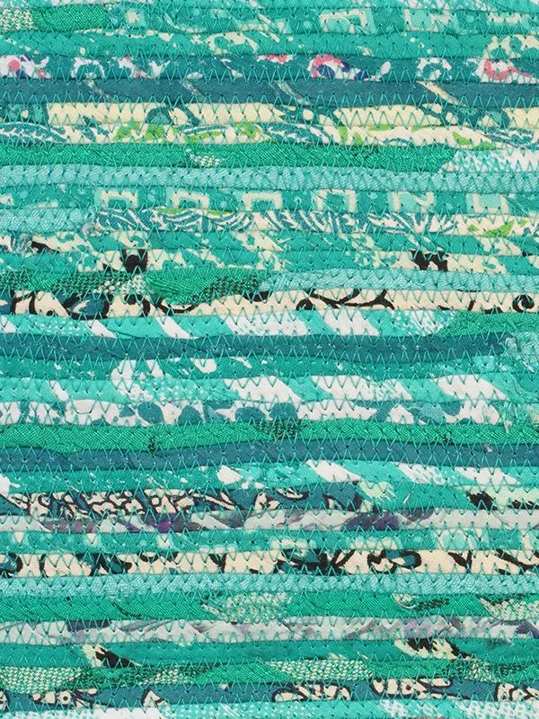 Shopping Basket Turquoise Blue
