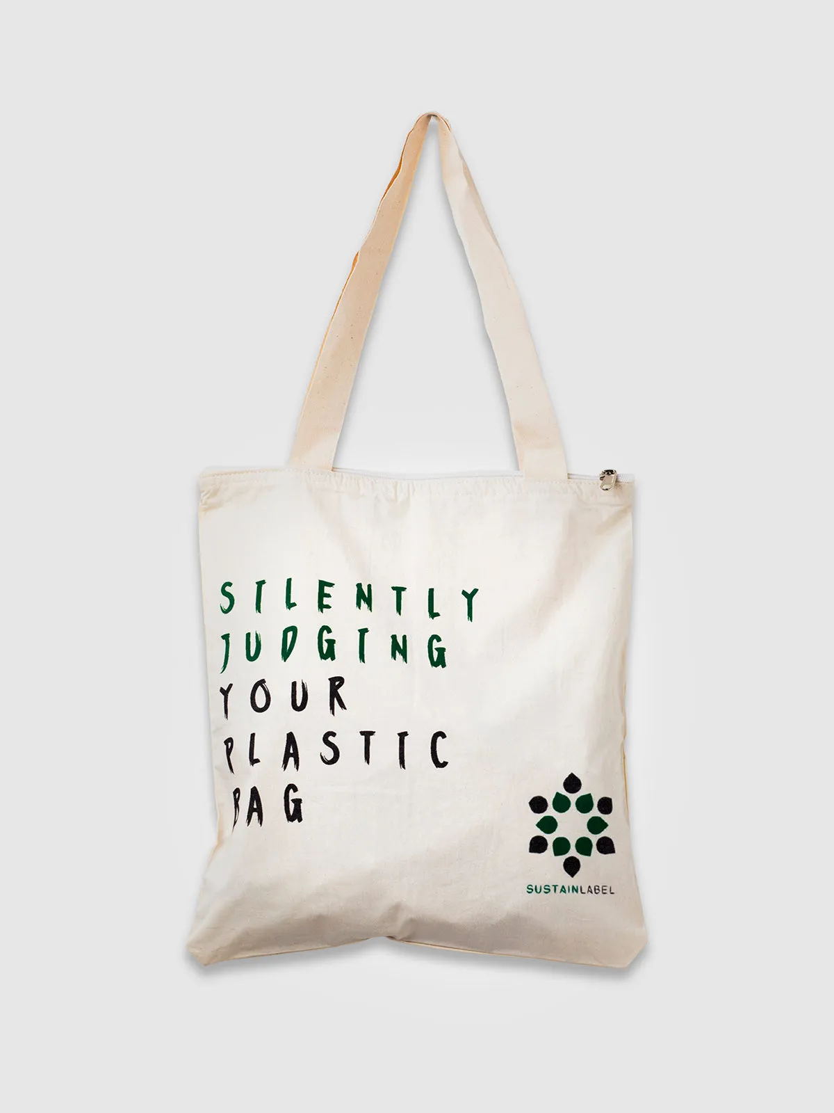Silently Judging Cotton Tote Bag