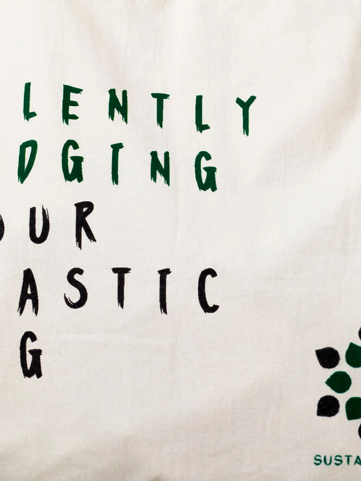 Silently Judging Cotton Tote Bag