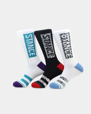 Stance The OG 3 Pack Black/White Stance The OG 3 Pack Black/White