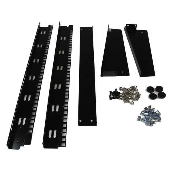 Startech.Com 12U Open Frame Network Rack - 19" 2 Post Free Standing Desktop Rack For Computer, Av, Media, It, Data & Ser