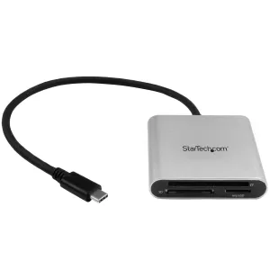 Startech.Com Usb 3.0 Flash Memory Multi-Card Reader/Writer With Usb-C - Sd Microsd And Compactflash Card Reader W/ Integ Startech.Com Usb 3.0 Flash Memory Multi-Card Reader/Writer With Usb-C - Sd Microsd And Compactflash Card Reader W/ Integ