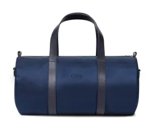 The Marston Banker Bag: Navy Ballistic - Navy Embroidery The Marston Banker Bag: Navy Ballistic - Navy Embroidery