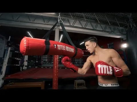 TITLE Boxing Uppercut Target Practice Bag