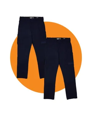 Tradies WP-3 Stretch Work Pants 2 Value Pack - Navy/Navy Tradies WP-3 Stretch Work Pants 2 Value Pack - Navy/Navy