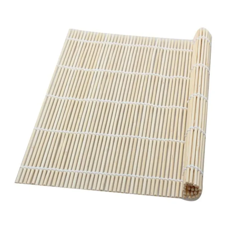 Traditional Bamboo Sushi Making Mat and Spatula