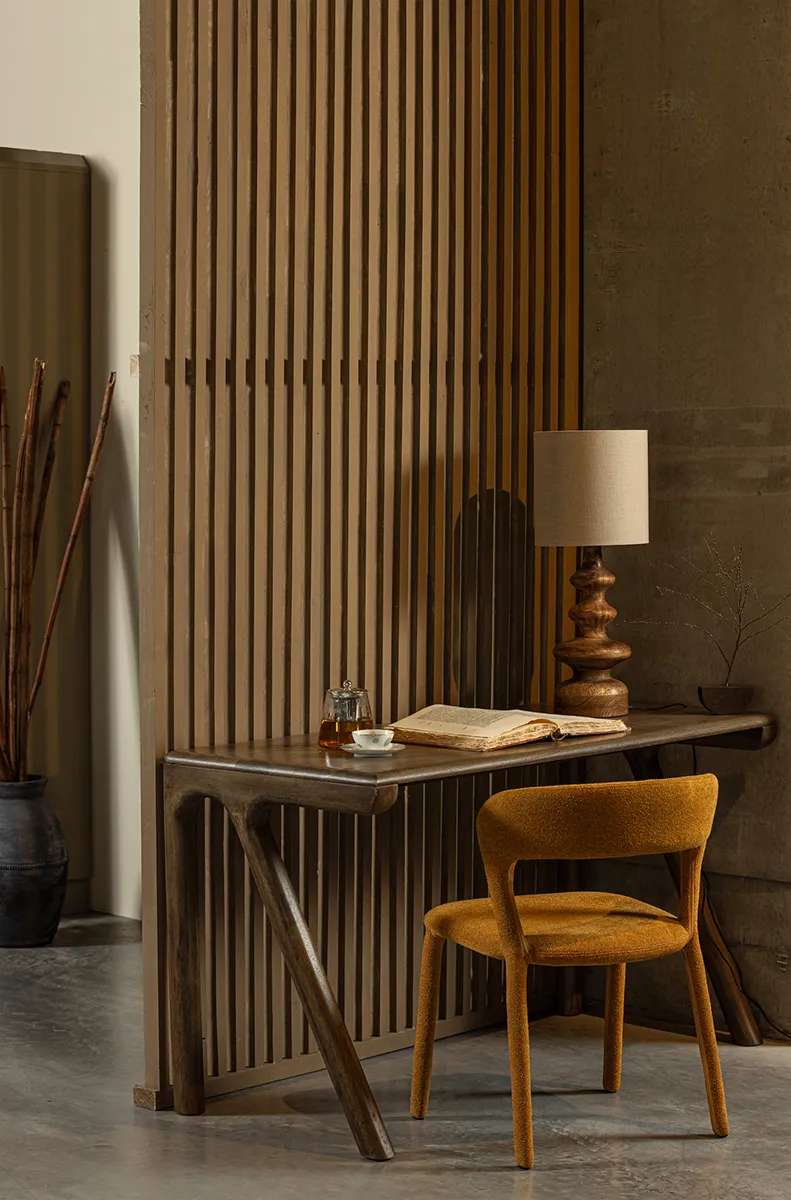 Tug Walnut Mango Wood Desk