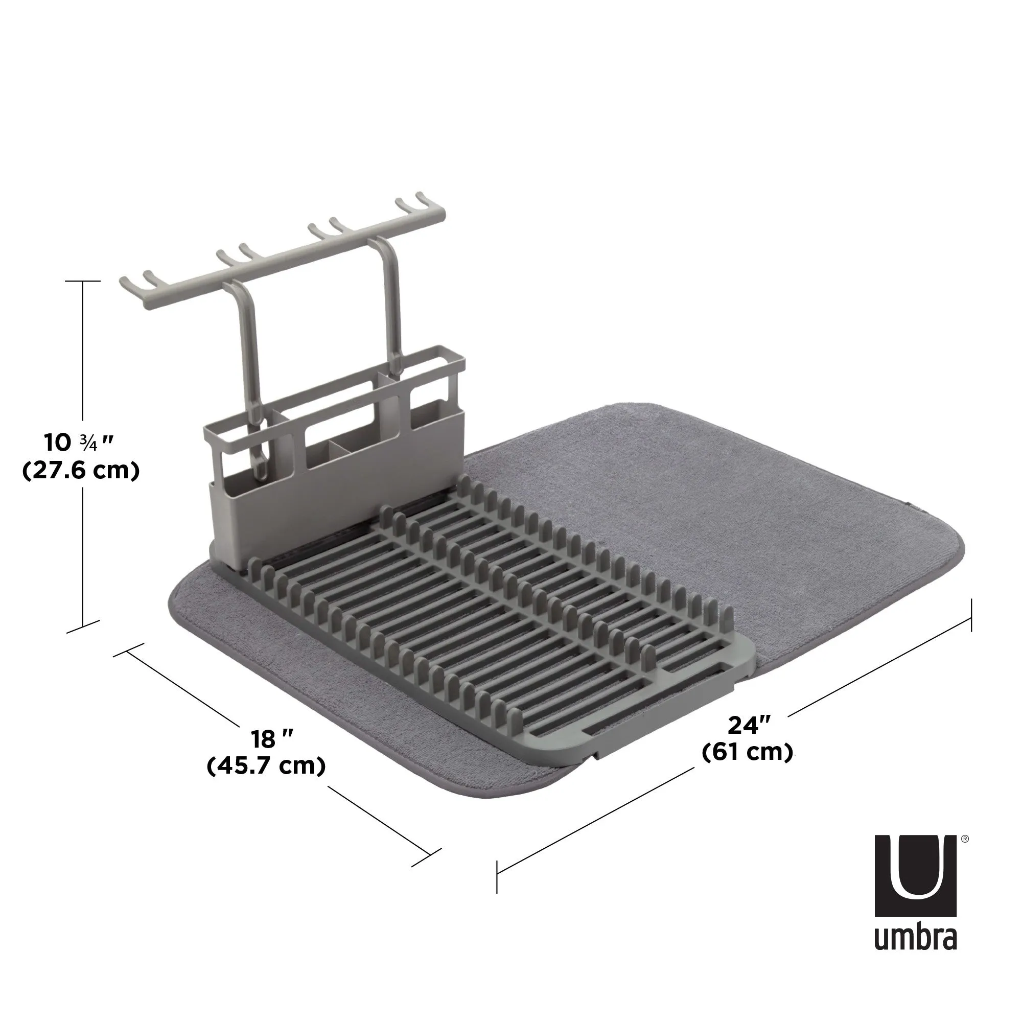 Udry Dish Rack With Dry Mat