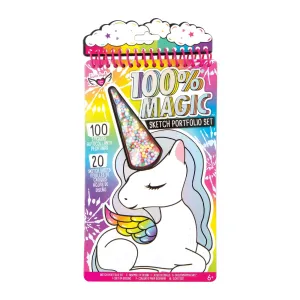 Unicorn Fantasy Compact Sketch Portfolio Unicorn Fantasy Compact Sketch Portfolio