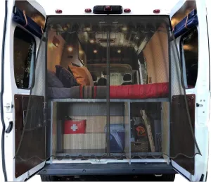 Van Bug Screen for Ford Transit Mercedes Sprinter RAM Promaster Standard Roof Van Bug Screen for Ford Transit Mercedes Sprinter RAM Promaster Standard Roof