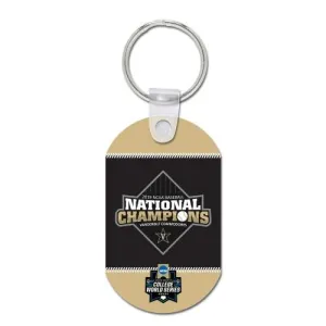Vanderbilt Commodores 2019 Men's College World Series CWS Champions Keychain Vanderbilt Commodores 2019 Men's College World Series CWS Champions Keychain