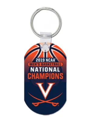 Virginia Cavaliers 2019 NCAA Basketball National Champions Aluminum Key Ring Virginia Cavaliers 2019 NCAA Basketball National Champions Aluminum Key Ring