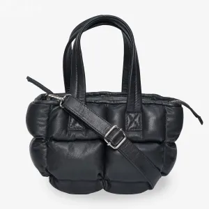 Women's Black Genuine Leather Cross body bag Women's Black Genuine Leather Cross body bag