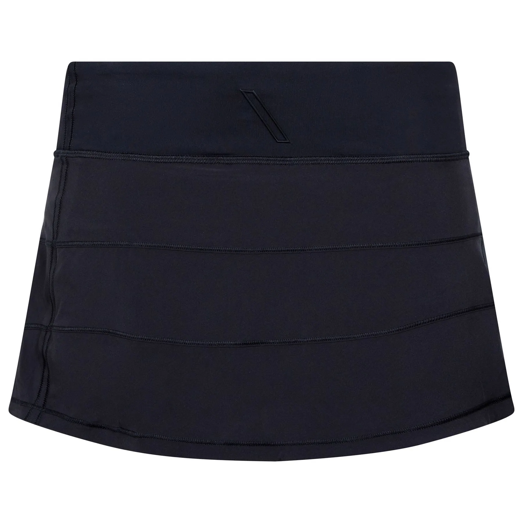 x TRENDYGOLF Womens Pace Rival Mid-Rise Skirt Black - AW23